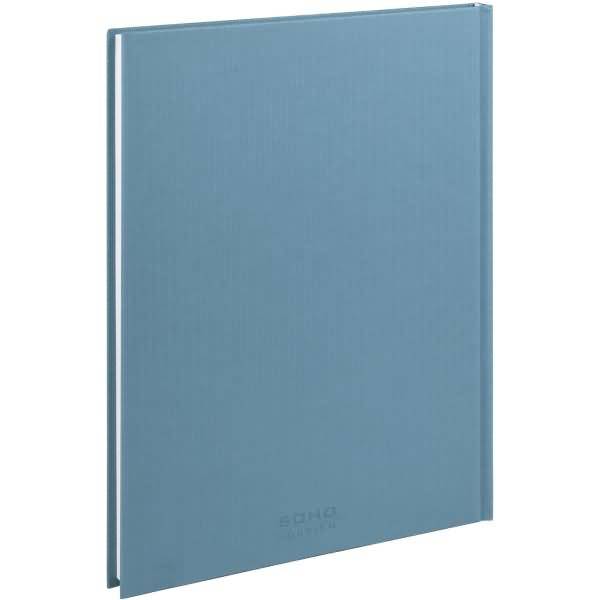 Notizbuch gebunden A4 96 Blatt denim-1