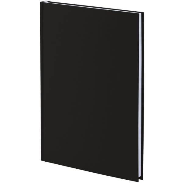 Notizbuch gebunden A4 96 Blatt schwarz-0