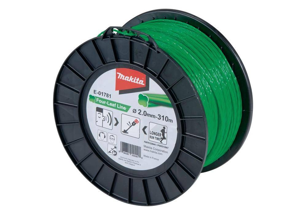 makita Mähfaden E-01781 Four Leaf D.2mm L.310m-0