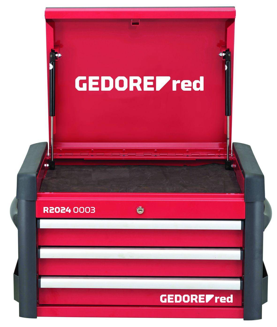 GEDORE RED R20240003 Werkzeugtruhe WINGMAN 3 Schubladen 446x724x470mm-0
