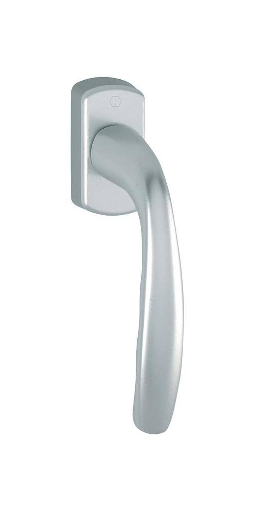 Fenstergriff NY 0810/U10 Alu.F9016/verkehrsweiß 35mm Stand.HOPPE-0