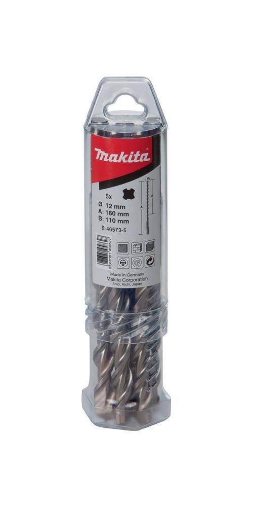makita Hammerbohrer B-46573-5 D.12mm L.160mm SDS-VPLUS-0