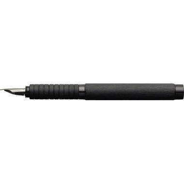 Füller Essentio Aluminium M Schwarz-0