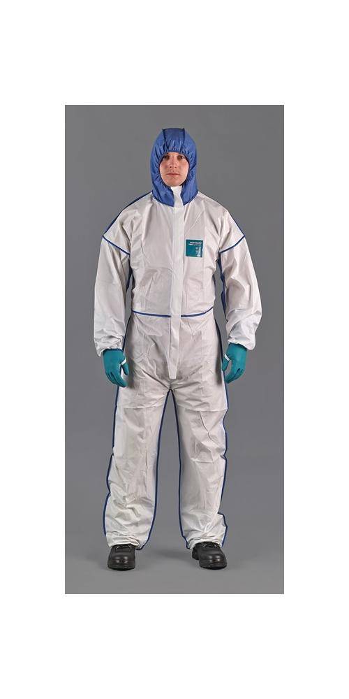 Schutzoverall AlphaTec® 1800 Comfort Gr.XXL weiß/blau PSA III ANSELL-0