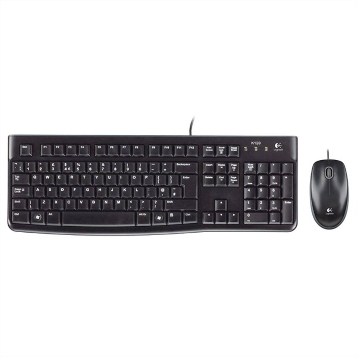 Logitech Desktop MK120 - Tastatur, Maus-0