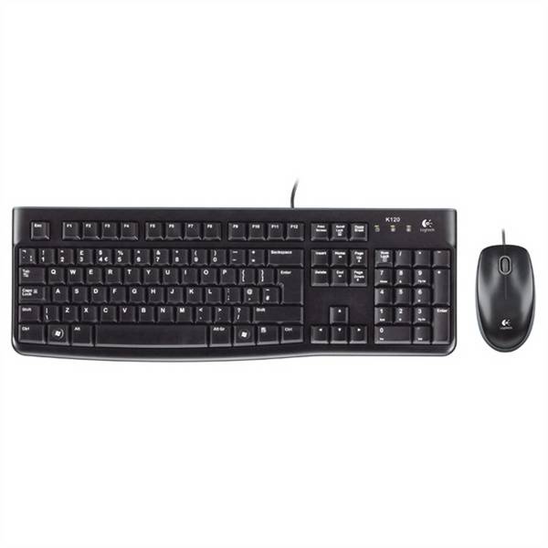 Logitech Desktop MK120 - Tastatur, Maus