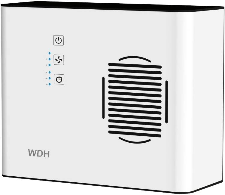 WDH Luftreiniger WDH-626L - bis 15m² - Filtert Feinstaub, Nikotin & Erreger-0