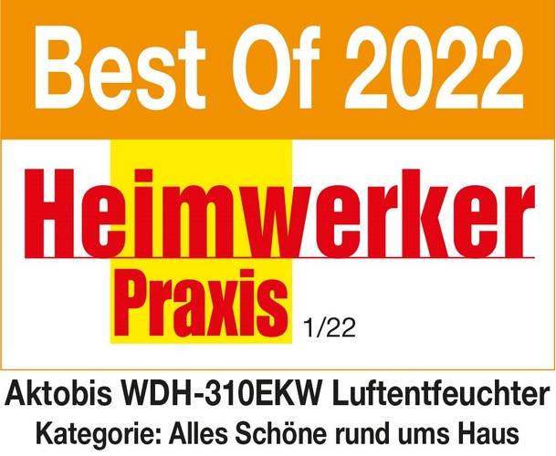 Preisbild für WDH Luftentfeuchter WDH-310EKW - für 25m² - 12 Liter/Tag - App-gesteuert