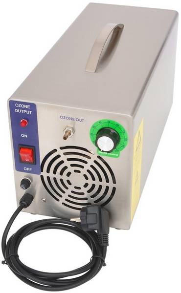 WDH Wasser Ozongenerator WDH-WP15 - mit 1.500 mg/h (1,5 g/h) Ozonleistung und Venturidüse !-0