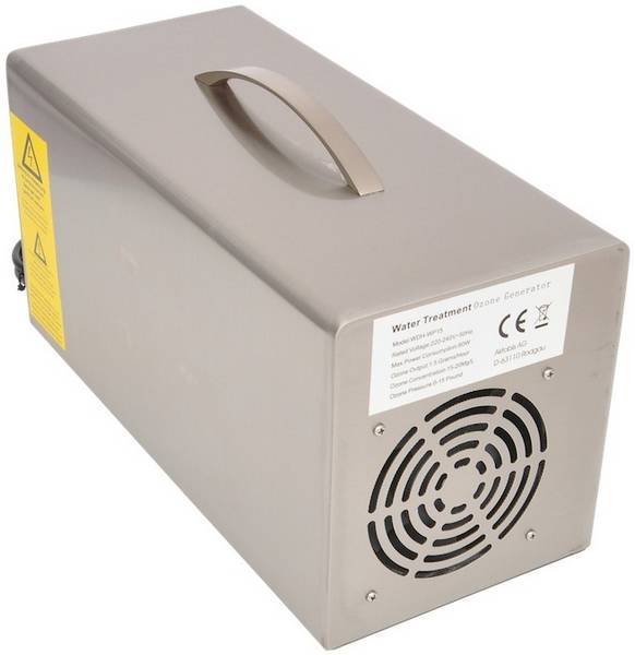 WDH Wasser Ozongenerator WDH-WP15 - mit 1.500 mg/h (1,5 g/h) Ozonleistung und Venturidüse !-2