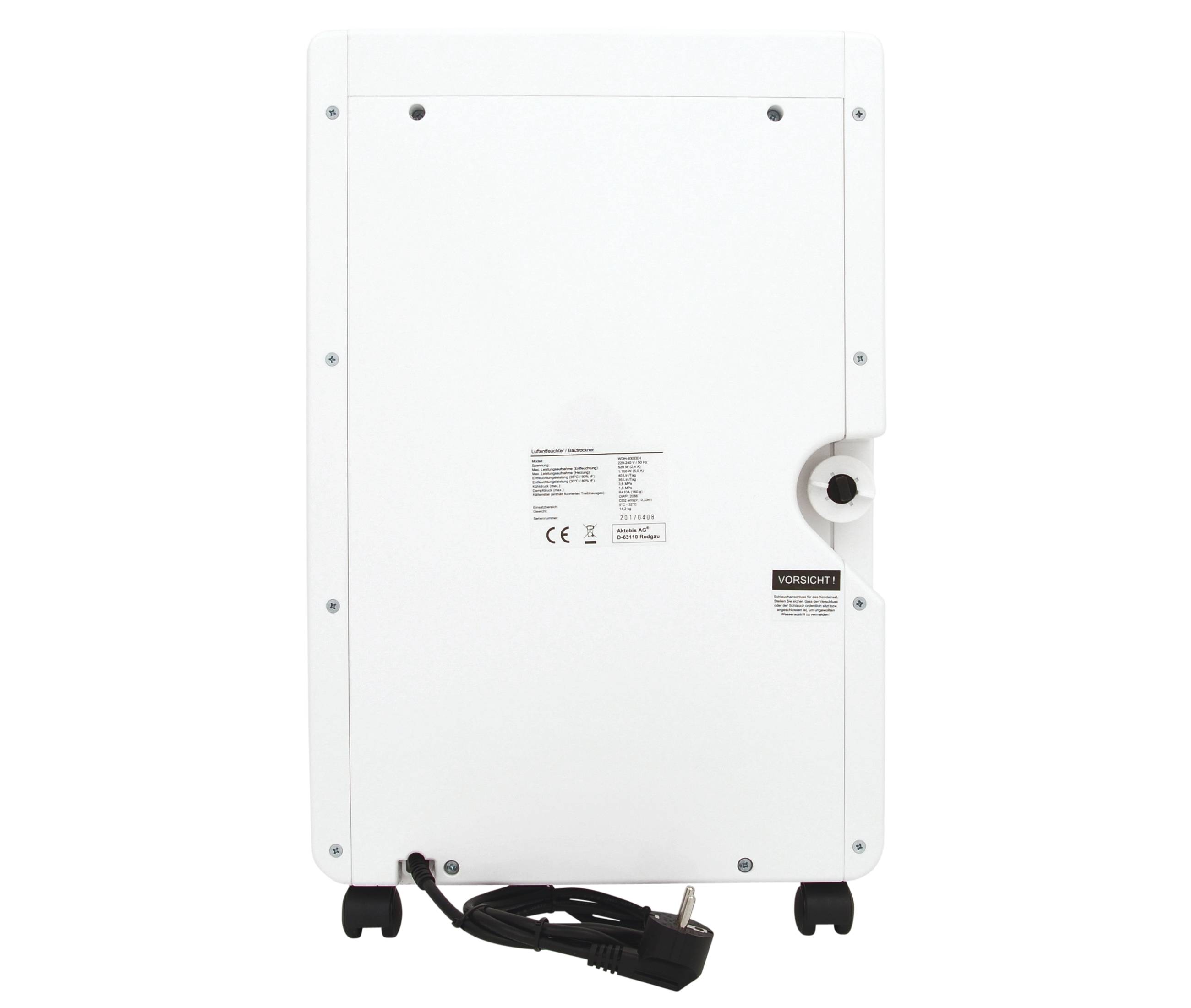 WDH Bautrockner WDH-930EEW - für 80m² - 40 Liter/Tag - Smart Home-fähig-1