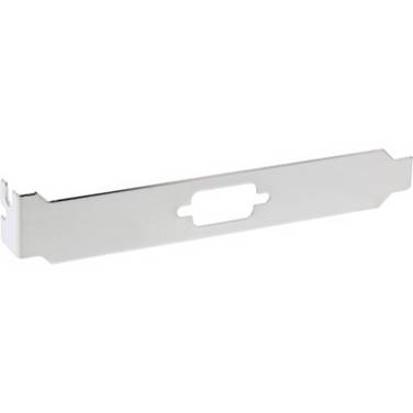 InLine® Slotblech, zur Befestigung von 9pol. Sub D Stecker oder Buchse, /