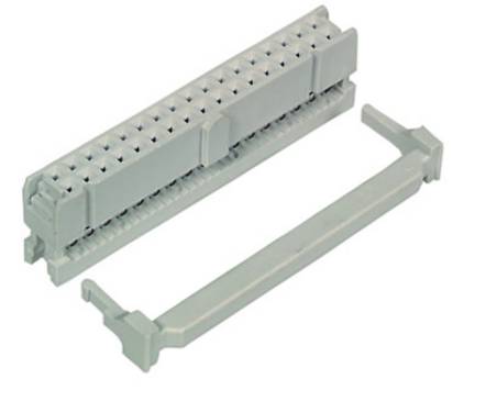 EFB-Elektronik 20008.3, Pfostenverbinder 08pol. grau RM 2,54, E-WP 5461
