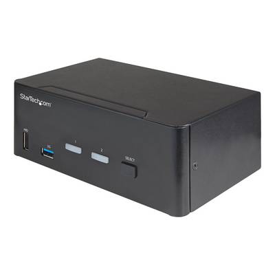 StarTech.com 2-Port Dual Monitor HDMI KVM-Switch - 4K 60Hz UHD HDR - Desktop 4K HDMI 2.0 KVM-Switch mit 2-Port USB 3.0-0