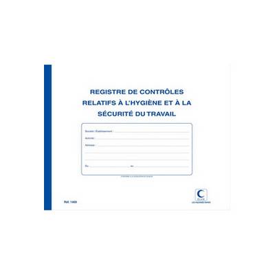ELVE Registre "Contrôles relatifs à l'hygiène & la sécurité"
