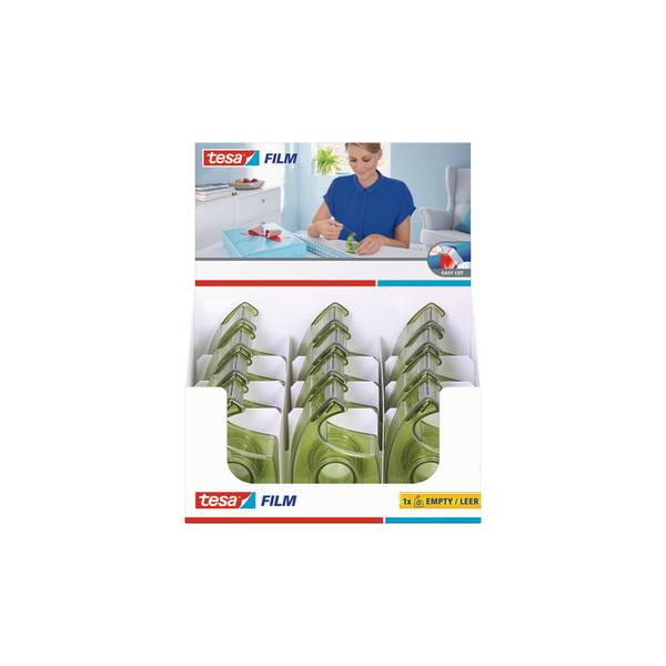 tesa Handabroller EASY CUT, grün, unbestückt