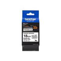 Brother P-Touch Schriftband schwarz auf weiß 8m x 18mm-0