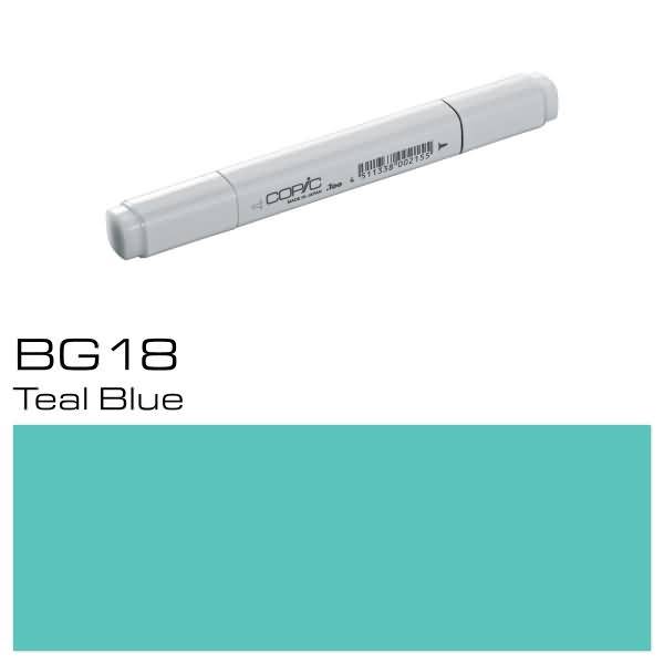 Marker BG18 Teal Blue-0