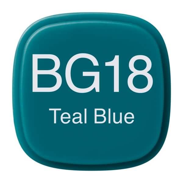 Marker BG18 Teal Blue-1