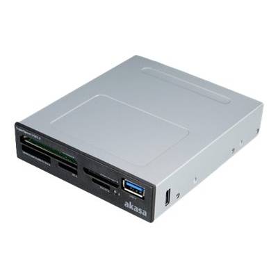 Akasa - Kartenleser - 8,9 cm (3,5 Zoll) (Multi-Format) - USB 3.0