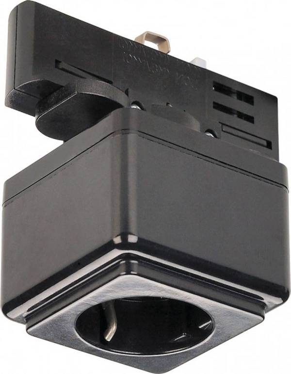 Eutrac 3 Phasen Steckdosen Multi Adapter, Datenbus Option, schwarz