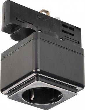 Eutrac 3 Phasen Steckdosen Multi Adapter, Datenbus Option, schwarz