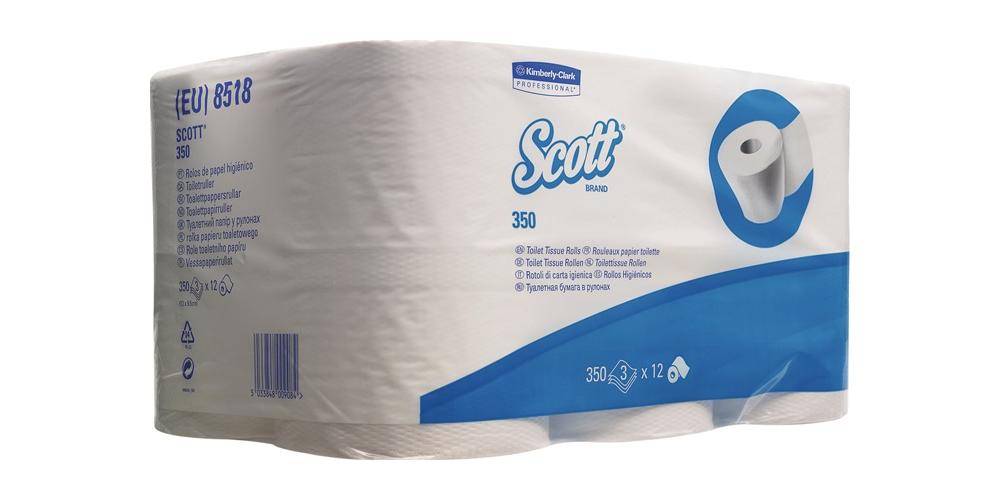 SCOTT Toilettenpapier 8518 3-lagig, Kleinrollen-0