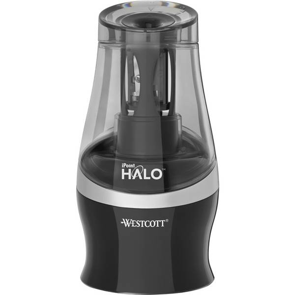 WESTCOTT - elektrischer Anspitzer iPoint Halo schwarz
