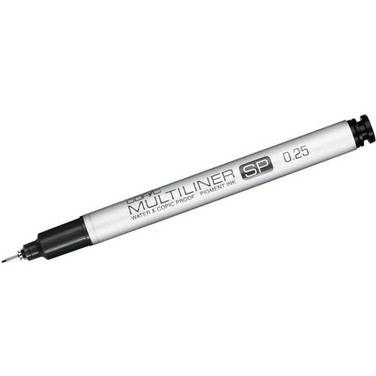 Fineliner Multi Liner SP schwarz 0.25 mm