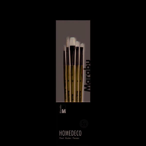 Marabu Pinselset Homedeco, 5-teilig (57202451)