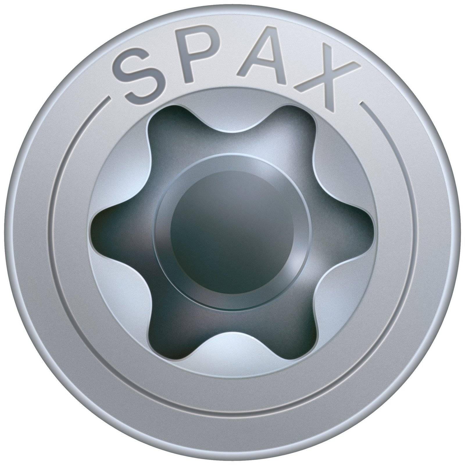 SPAX Universalschraube, 5 x 120 mm, 200 Stück, Teilgewinde, Senkkopf, T-STAR plus T20, 4CUT, WIROX-2