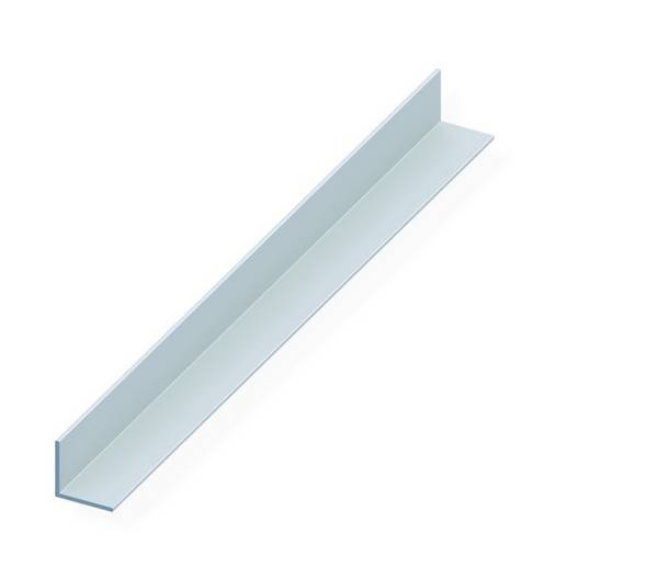 Vormann Winkelprofil 054010100AL Aluminium 10x10x1mm 1m silberfarben gleichschenklig