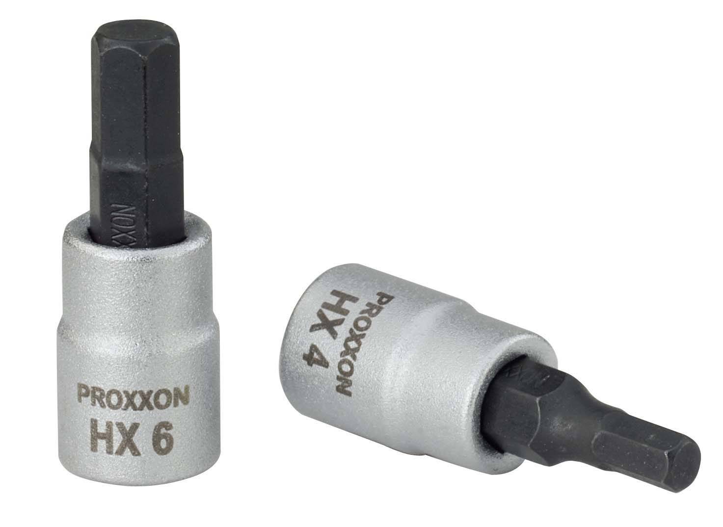 Proxxon 1/4" Innensechskant-Einsatz, HX 4 mm, 33mm lang-0