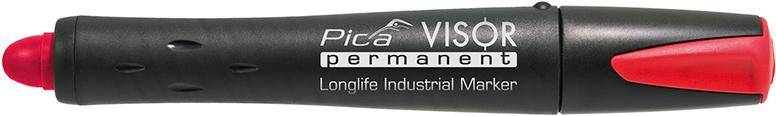 Industriemarker Visor permanent rot wasserfest PICA-0