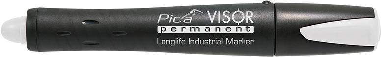 Industriemarker Visor permanent weiß wasserfest PICA-0