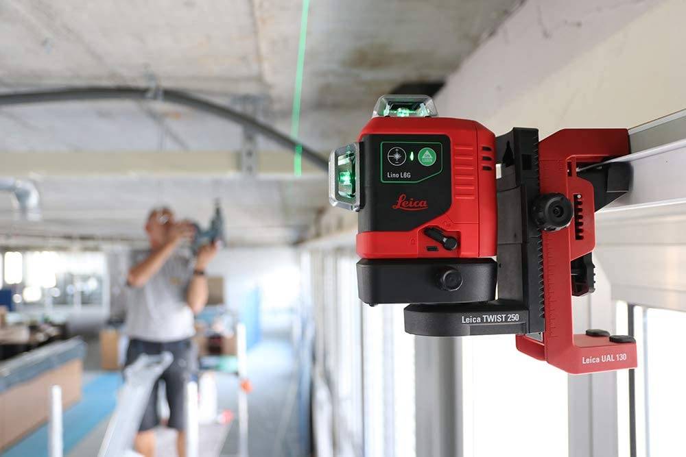 Leica Lino L6G 3x360° Linienlaser Grün Set im Koffer-2