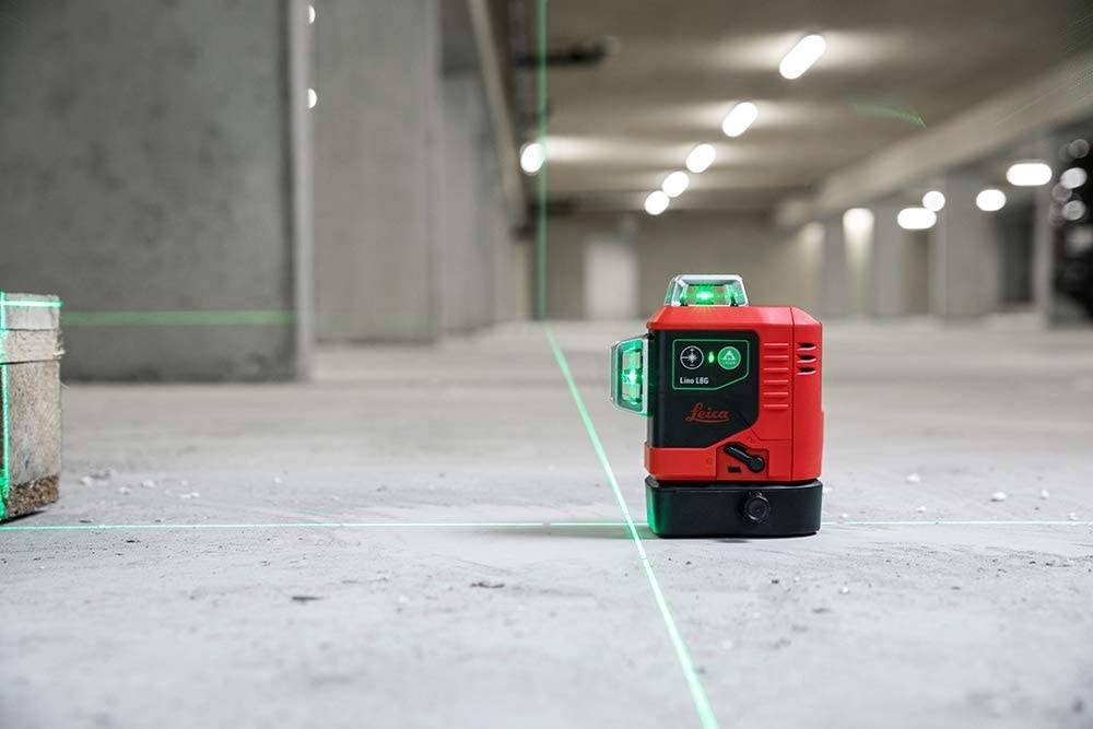 Leica Lino L6Gs grüner Linienlaser mit Triple Power Concept und Li-Ion Akku-4