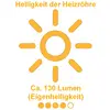 Symbolbild für WDH Decken-Heizstrahler WDH-200LS - 2.000 W - Innen & Außen - mit integrierter LED-Lampe