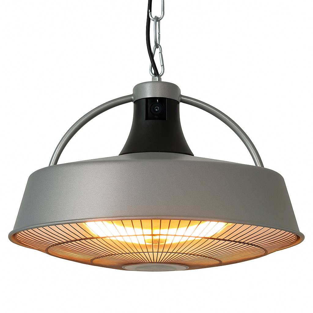 WDH Decken-Heizstrahler WDH-210S - 2.100 W - Outdoor & Indoor - Heizpilz, Terrassenheizstrahler, Wärmestrahler-0