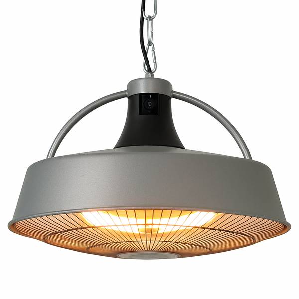 WDH Decken-Heizstrahler WDH-210S - 2.100 W - Outdoor & Indoor - Heizpilz, Terrassenheizstrahler, Wärmestrahler