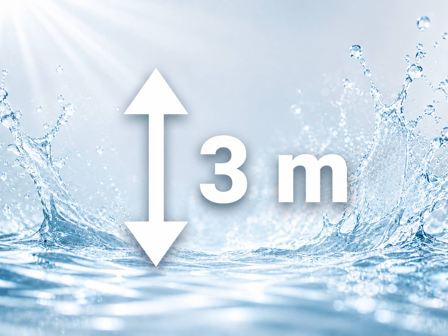 WDH Kondensatpumpe WDH-KP40 - inkl. Schlauch, Wassersensor - 3m Förderhöhe - 8W - für Entfeuchter, Klimaanlagen-1