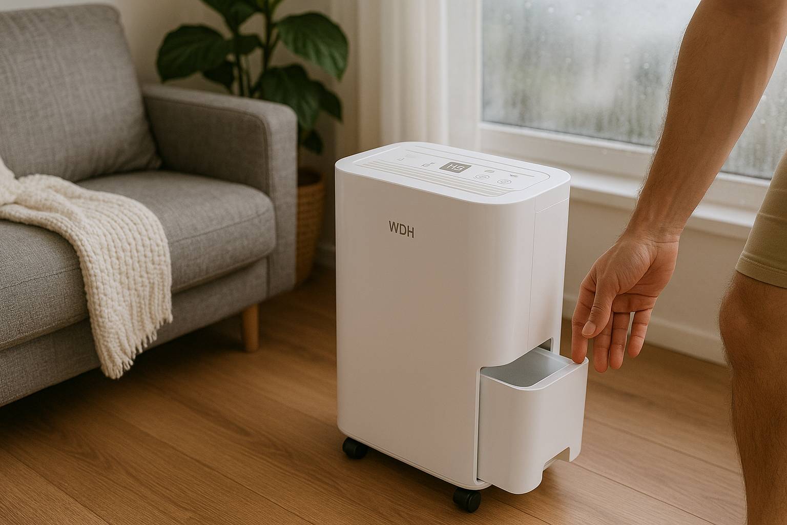 WDH Luftentfeuchter WDH-310EKW - für 25m² - 12 Liter/Tag - App-gesteuert-4