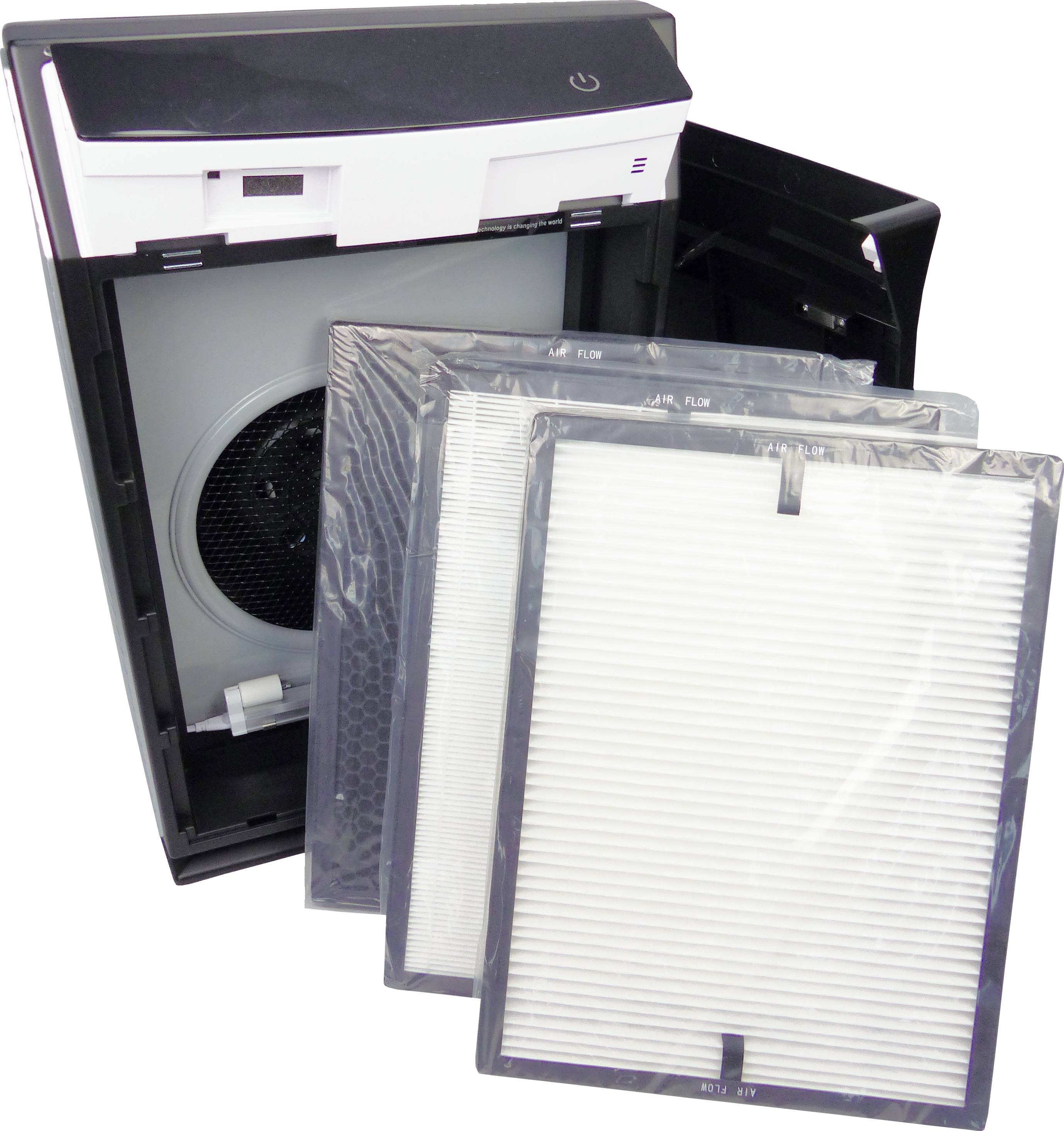 WDH Luftreiniger WDH-C03 - bis 60m² - Filtert Schimmelpilze, Staub & Gerüche-3