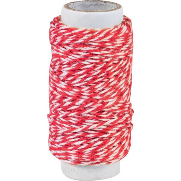 Dekoschnur rot 1mmx20m