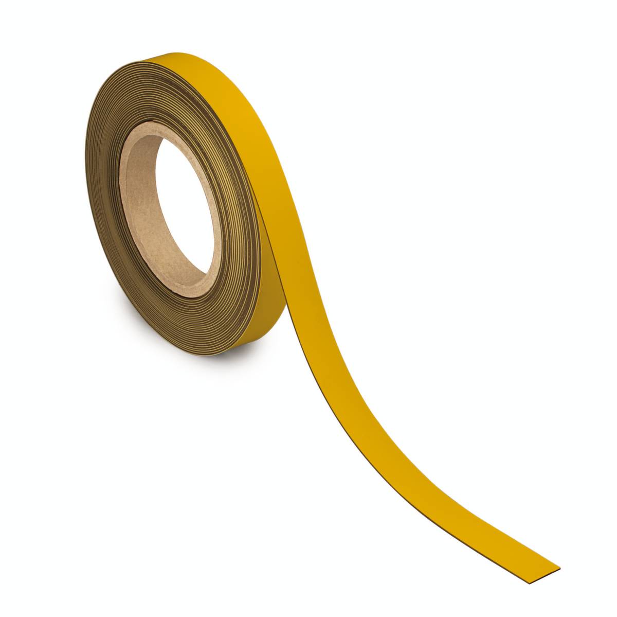 Kennzeichnungsband,magnethaftend,LxB 10m x 20mm,Stärke 1mm,gelb,Haftkraft 42g/cm²-0