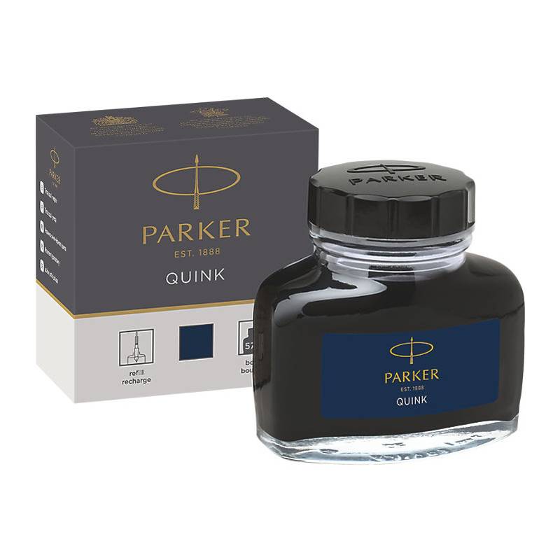 PARKER Tintenflacon QUINK, Inhalt: 57 ml, schwarz-blau-0