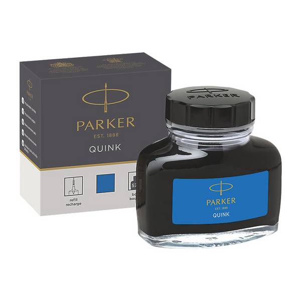 PARKER Tintenflacon QUINK, Inhalt: 57 ml, königsblau