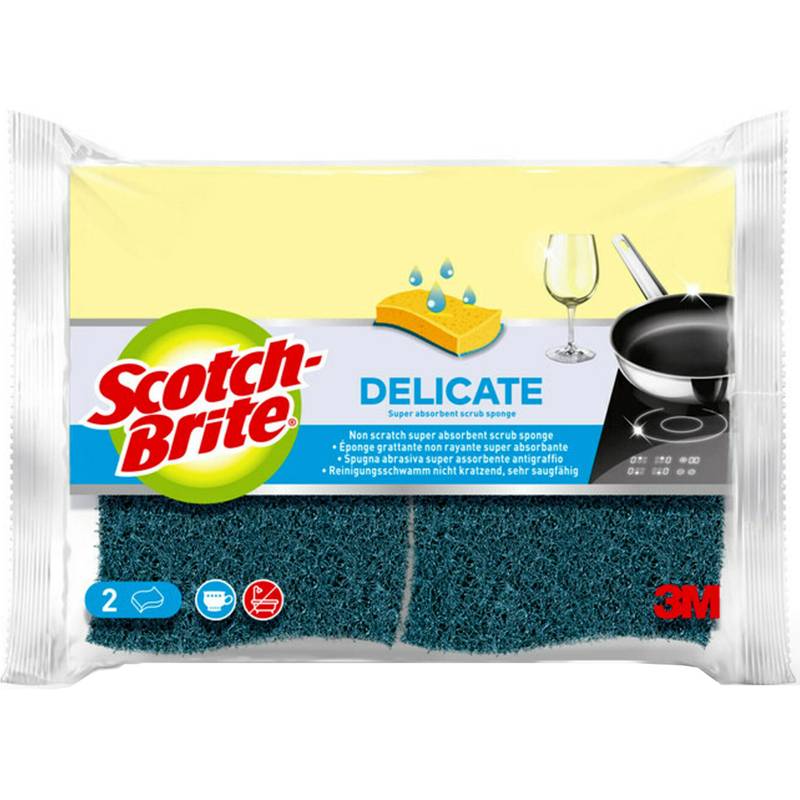 Scotch-Brite Naturfaser-Reinigungsschwamm Delicate-0