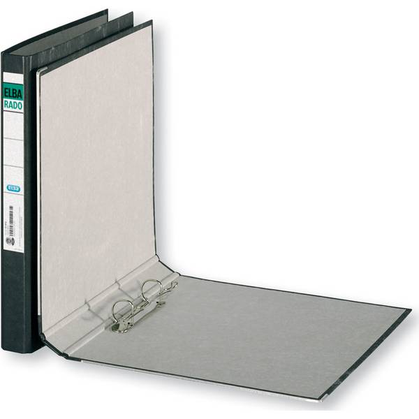 Ringordner Wolkenmarmor A4 38mm schwarz