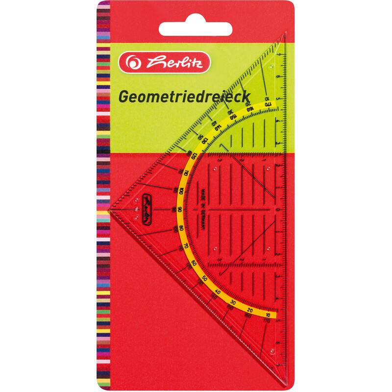 herlitz Geometrie-Dreieck 16,0 cm 300010435-0